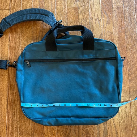 L. L. Bean Canvas Briefcase / Document Tote Shoulder Bag - Picture 4 of 5